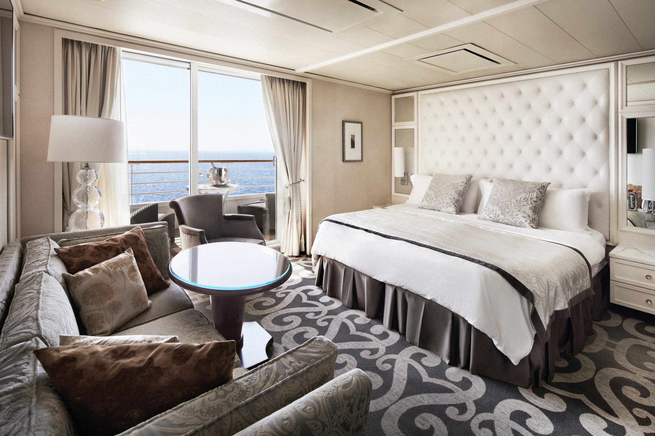 Crystal cruise suite interior
