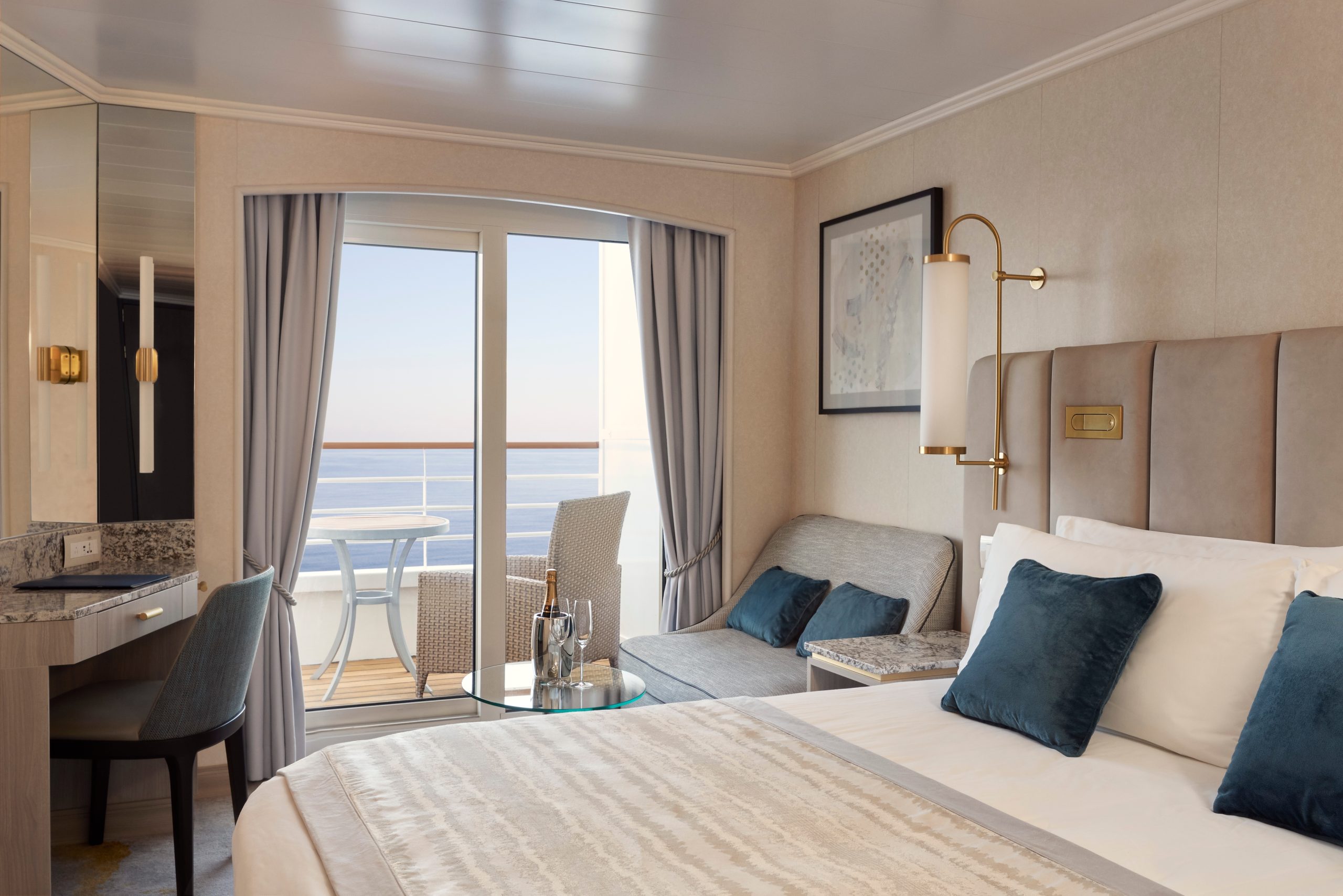 Crystal cruise suite interior